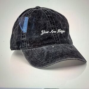 You Are Magic Black Cap by Jewelry Designer Logan Hollowell